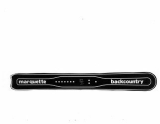 MARQUETTE BACKCOUNTRY logo