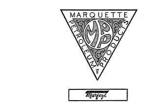 MARQUETTE PETROLEUM PRODUCTS MPP MARQUETTE MARFOYL logo