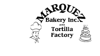 MARQUEZ BAKERY INC. AND TORTILLA FACTORY logo