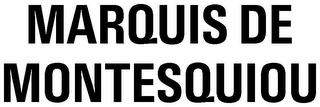 MARQUIS DE MONTESQUIOU logo