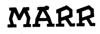 MARR logo