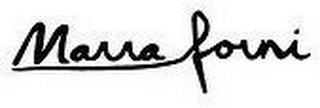 MARRA FORNI logo