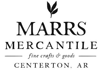 MARRS MERCANTILE FINE CRAFTS & GOODS CENTERTON, AR logo