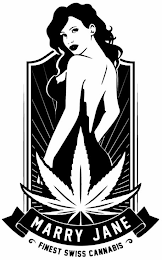MARRY JANE FINEST SWISS CANNABIS logo