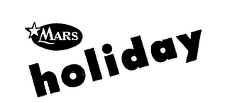 MARS HOLIDAY logo