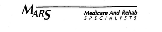 MARS MEDICARE AND REHAB SPECIALISTS logo