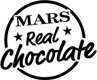 MARS REAL CHOCOLATE logo