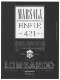 MARSALA FINE I.P. ~421~ logo