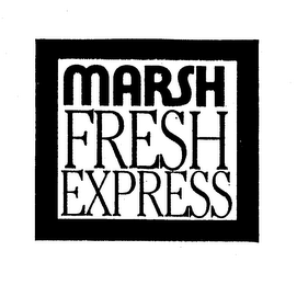 MARSH FRESH EXPRESS logo