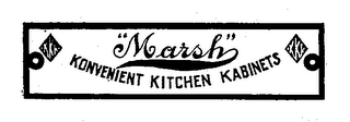"MARSH" KONVENIENT KITCHEN KABINETS logo