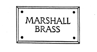 MARSHALL BRASS logo