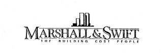 MARSHALL & SWIFT THE BUILDING COST PEOPLE logo