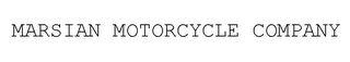 MARSIAN MOTORCYCLE COMPANY logo