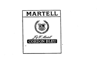 MARTELL CORDON BLEU J&F MARTELL logo