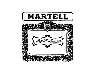 MARTELL J & F. MARTELL logo