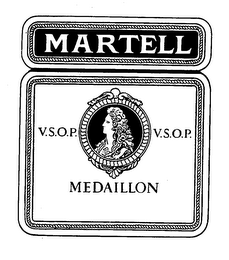 MARTELL V.S.O.P. MEDAILLON logo