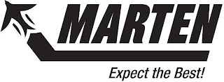 MARTEN EXPECT THE BEST! logo