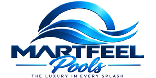 MARTFEEL POOLS THE LUXURY IN EVERY SPLASH logo