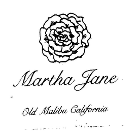 MARTHA JANE OLD MALIBU CALIFORNIA logo