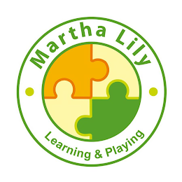 · MARTHA LILY · LEARNING & PLAYING logo