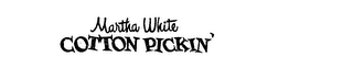 MARTHA WHITE COTTON PICKIN' logo