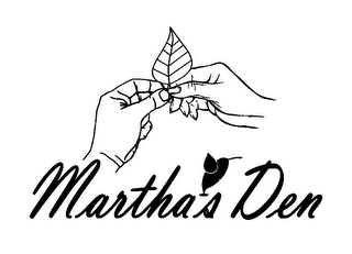 MARTHA'S DEN logo