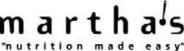 MARTHA'S "NUTRITION MADE EASY" logo