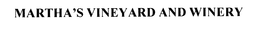 MARTHA'S VINEYARD AND WINERY logo
