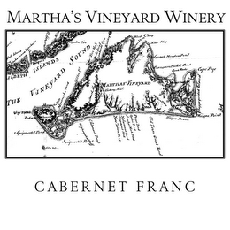 MARTHA'S VINEYARD WINERY CABERNET FRANC logo