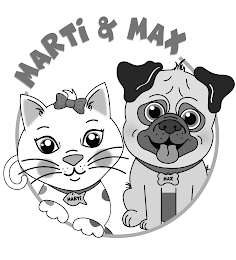 MARTI & MAX PROFESSIONAL PET CARE logo