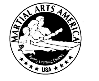 MARTIAL ARTS AMERICA FAMILY LEARNING CENTERS logo