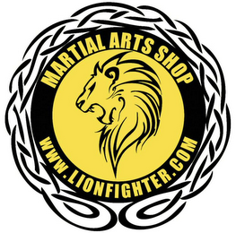 MARTIAL ARTS SHOP WWW.LIONFIGHTER.COM logo
