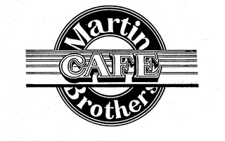MARTIN BROTHERS CAFE logo