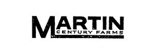 MARTIN CENTURY FARMS logo