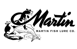 MARTIN MARTIN FISH LURE CO. logo