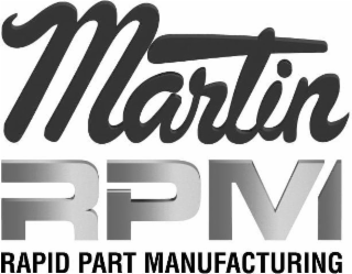 MARTIN RPM RAPID PART MANUFACTURING logo