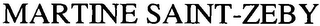 MARTINE SAINT-ZEBY logo
