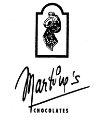 MARTINE'S CHOCOLATES logo
