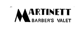 MARTINETT BARBER'S VALET logo