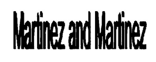 MARTINEZ AND MARTINEZ logo