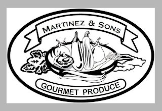 MARTINEZ & SONS GOURMET PRODUCE logo