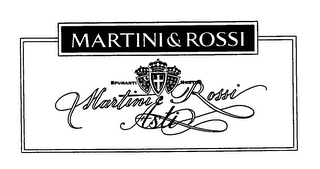 MARTINI & ROSSI ASTI SPUMANTI MARTINI logo