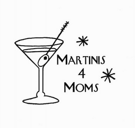 MARTINIS 4 MOMS logo