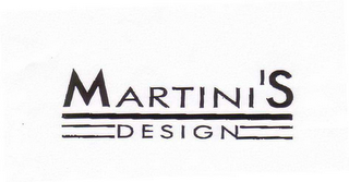 MARTINI'S DESIGN logo