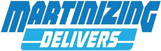 MARTINIZING DELIVERS logo