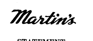 MARTIN'S logo