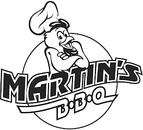 MARTIN'S BBQ logo