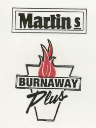 MARTINS BURNAWAY PLUS logo
