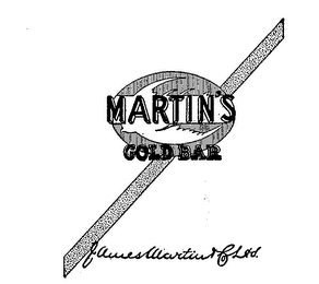 MARTIN'S GOLD BAR JAMES MARTIN AND CO. LTD. logo