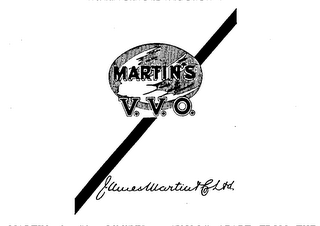 MARTIN'S V.V.O. JAMES MARTIN & CO. LTD. logo
